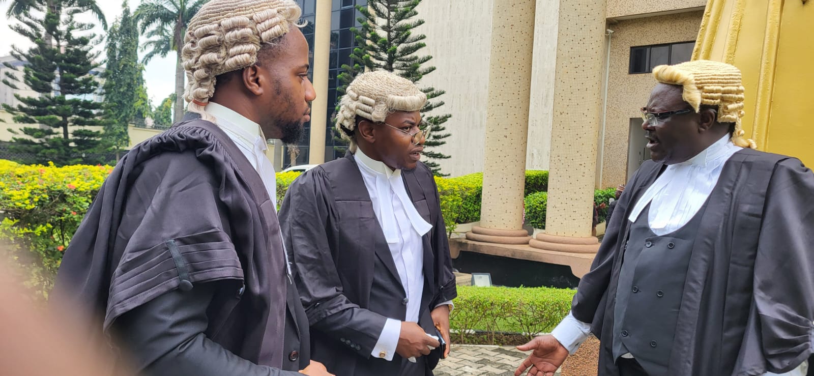 Legal team in conference